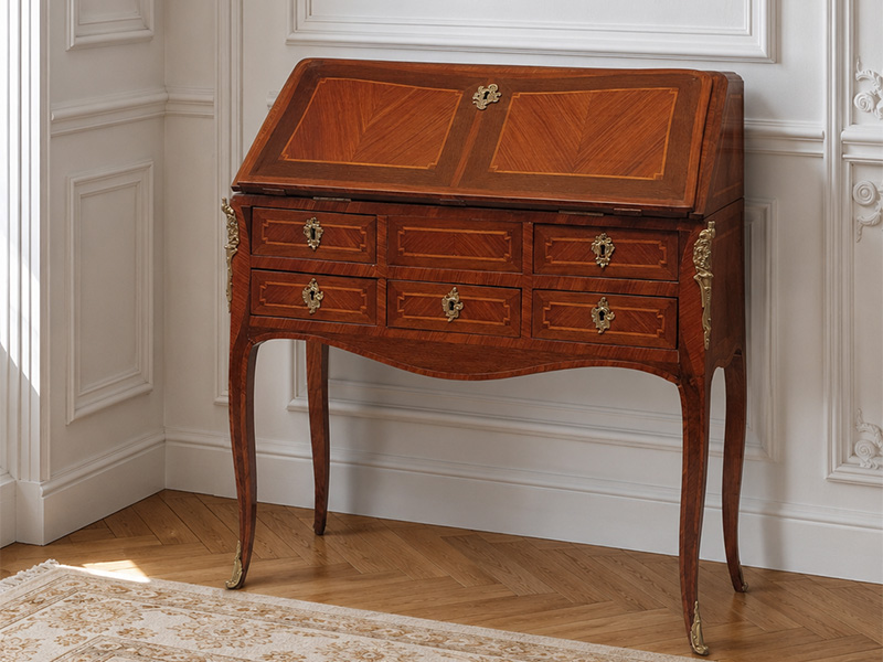 Rénovation meuble style Louis XV