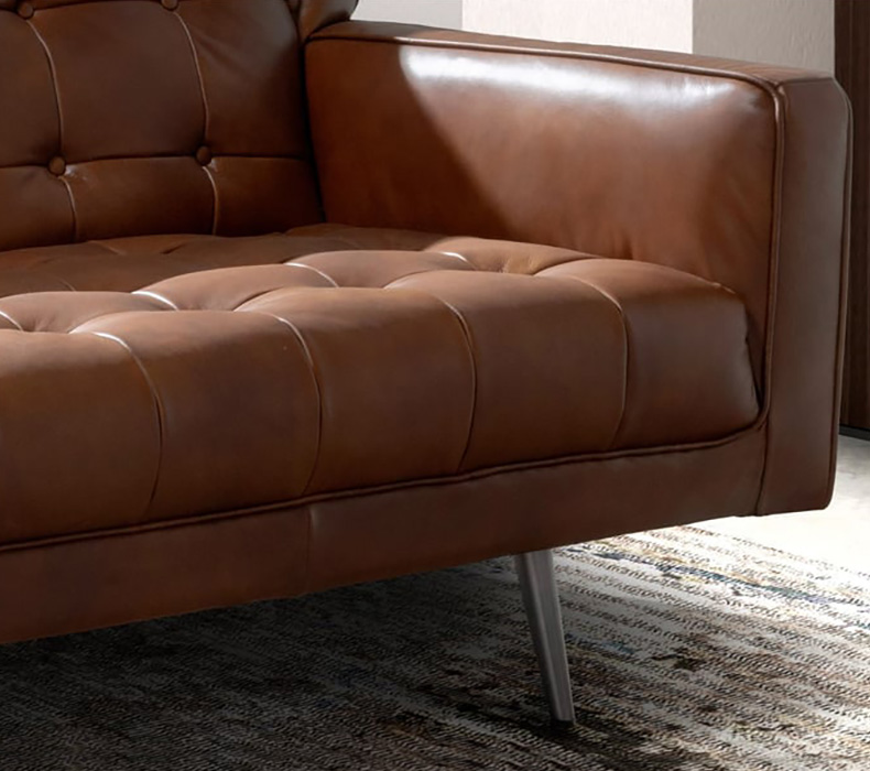 Repigmentation fauteuil en cuir